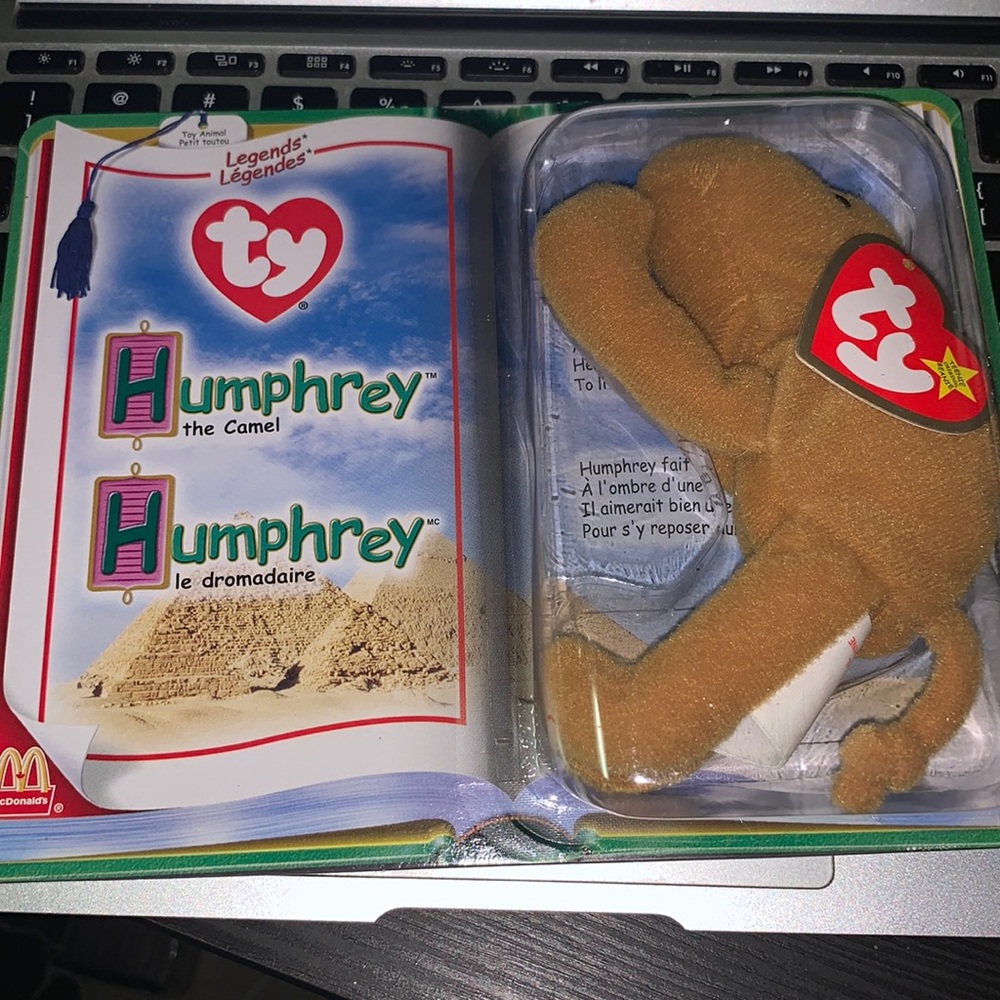 Humphrey the camel McDonald’s ty beanie Babies legend